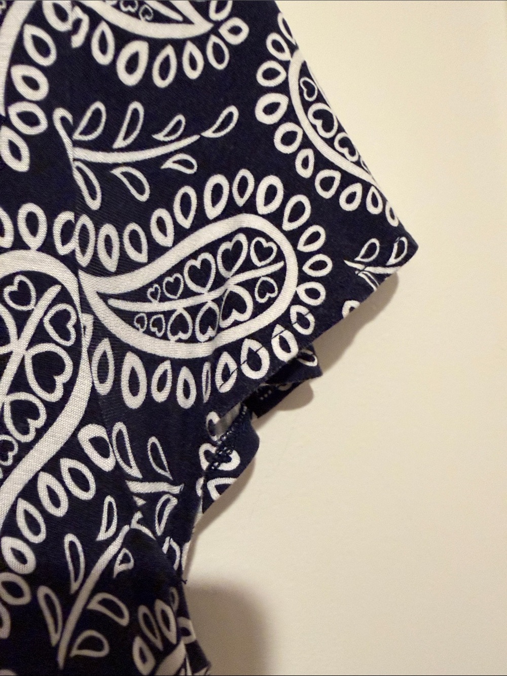 Boden Navy and White Paisley V‑Neck Maxi Dress - Picture 5 of 9